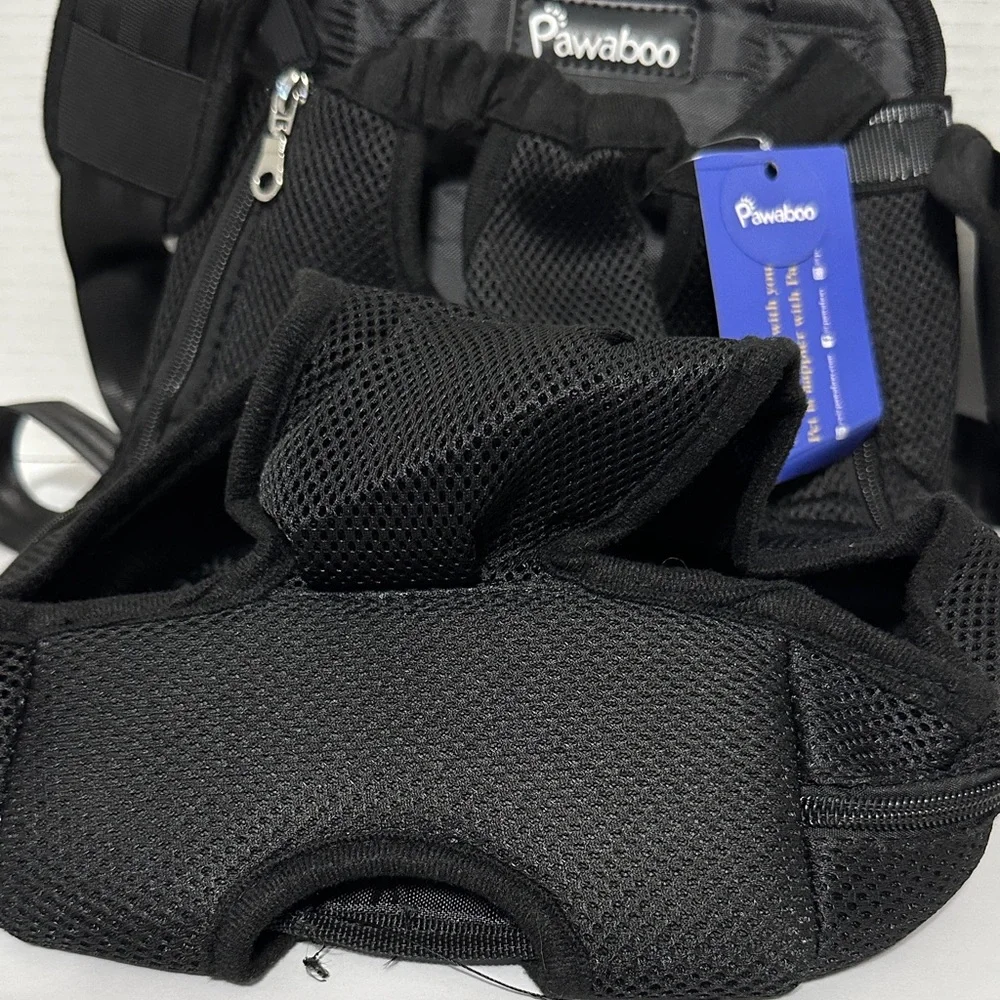 Pawaboo Black Dog Carrier Backpack XL. Would Use for S-M Dog or Cat